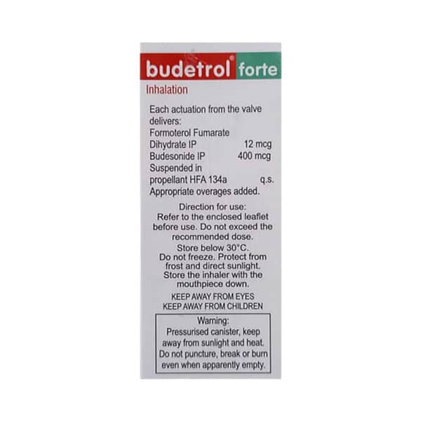 Budetrol Forte Box Of 120md Metered Dose Inhaler