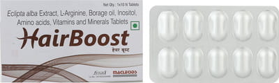 Hairboost Strip Of 10 Tablets