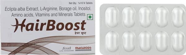 Hairboost Strip Of 10 Tablets