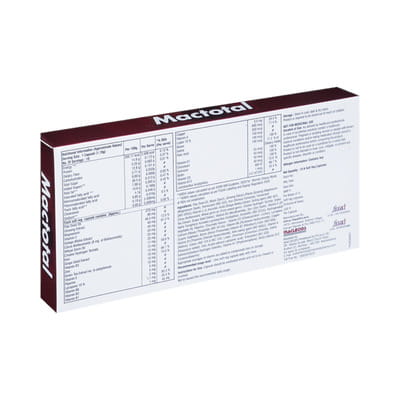 Mactotal Strip Of 10 Softgel Capsules (Red)