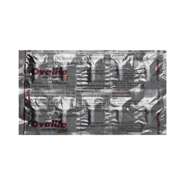 Ovalife Met Strip Of 10 Tablets