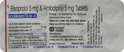 Corbis Am 5mg Strip Of 10 Tablets