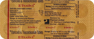 E Tolagin 4mg Tablet