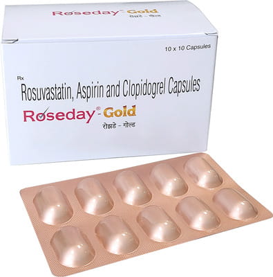 Roseday Gold 10mg Strip Of 10 Capsules