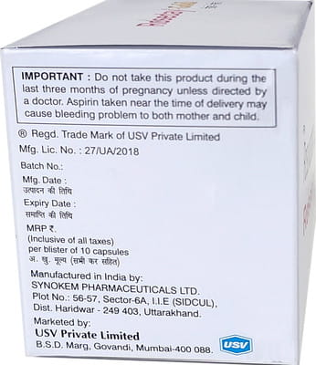 Roseday Gold 10mg Strip Of 10 Capsules