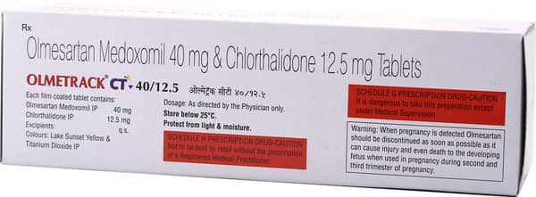 Olmetrack CT 40/12.5 Tablet