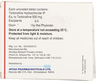 Tebina 500mg Strip Of 7 Tablets