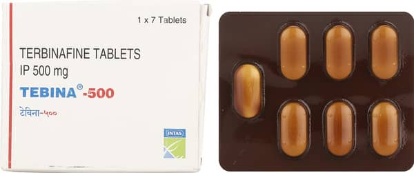 Tebina 500Mg Strip Of 7 Tablets