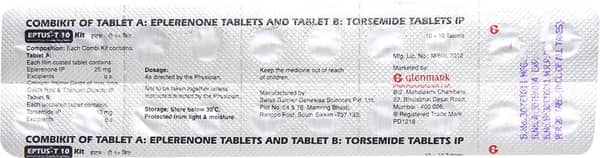 Exenta T 10mg Strip Of 20 Combikit Tablets