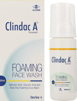 Clindac A Foaming Face Wash 50ml