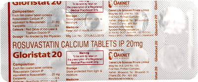 Gloristat 20mg Strip Of 10 Tablets
