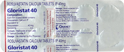 Gloristat 40mg Strip Of 10 Tablets