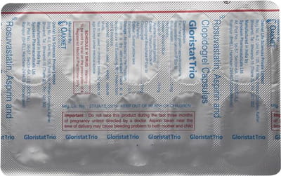 Gloristat Trio Strip Of 10 Capsules