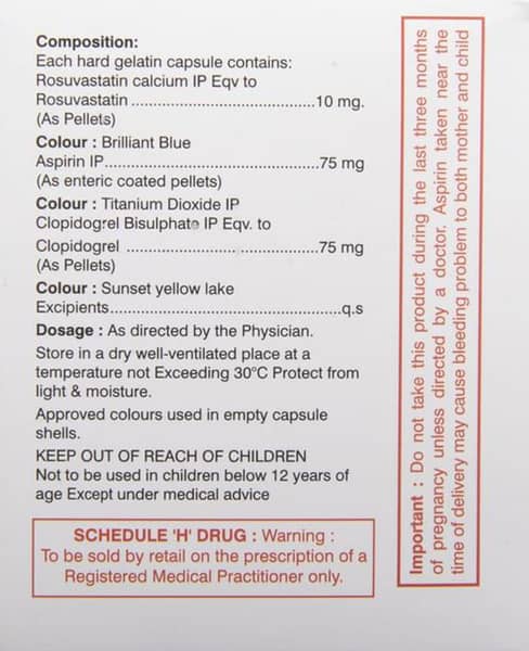 Gloristat Trio Strip Of 10 Capsules