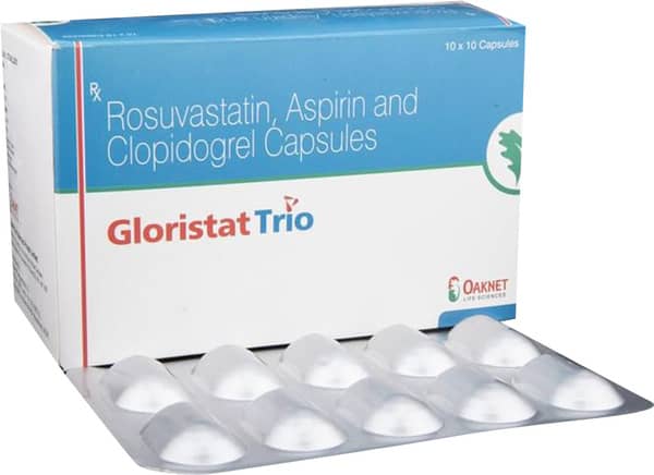 Gloristat Trio Strip Of 10 Capsules
