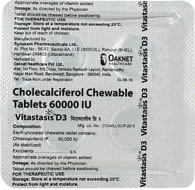 Vitastasis D3 Tablet