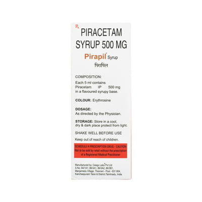 Pirapil Bottle Of 100ml Syrup
