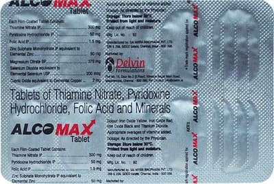 Alcomax Strip Of 10 Tablets