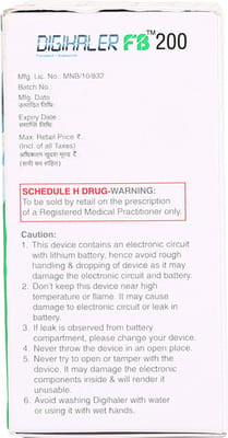 Digihaler Fb 200mcg Box Of 120md Metered Dose Inhaler