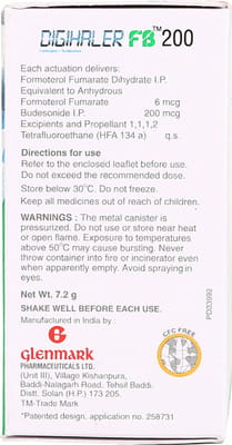 Digihaler Fb 200mcg Box Of 120md Metered Dose Inhaler