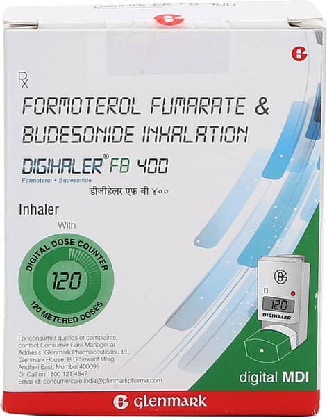 Digihaler Fb 400mcg Box Of 120md Metered Dose Inhaler
