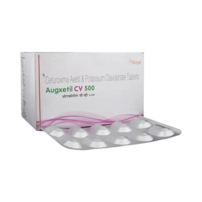 Augxetil Cv 500mg Strip Of 10 Tablets
