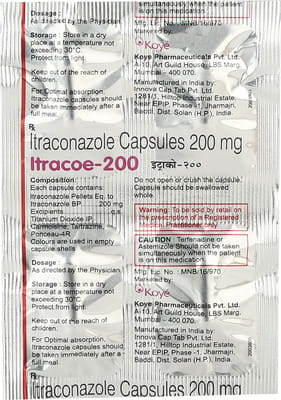 Itracoe 200mg Capsule