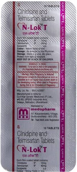 N Lok T Strip Of 10 Tablets