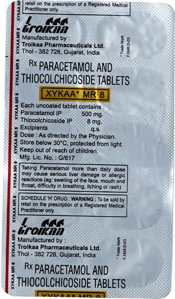 Xykaa Mr 8mg Strip Of 10 Tablets