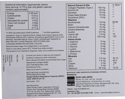 Nutricap H Strip Of 15 Capsules
