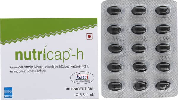 Nutricap H Strip Of 15 Capsules