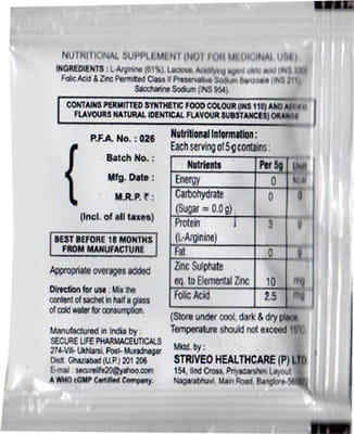 Afi Plus Sachet Of 5gm Oral Powder