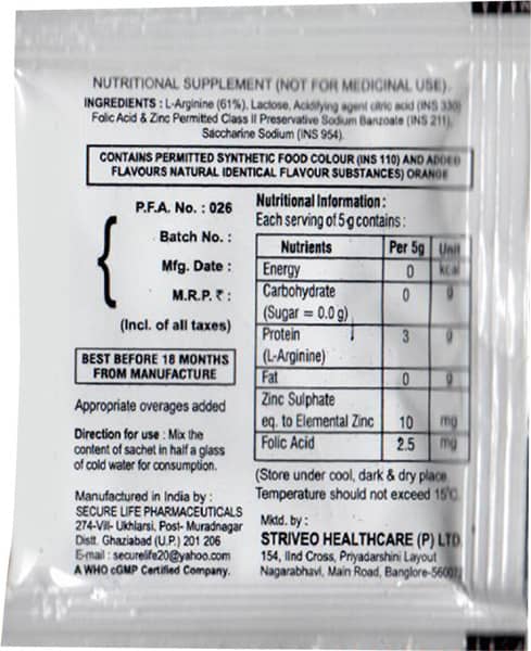 Afi Plus Sachet Of 5gm Oral Powder