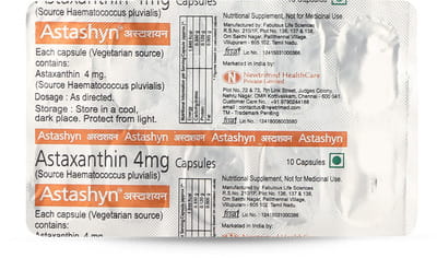 Astashyn Strip Of 10 Capsules