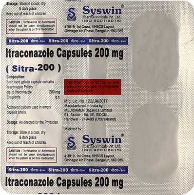 Sitra 200mg Capsule