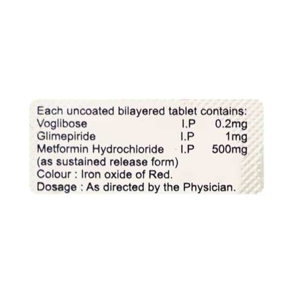 Sysvog Gm1 Strip Of 10 Tablets
