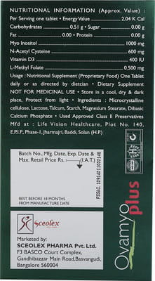 Ovamyo Plus Strip Of 10 Tablets