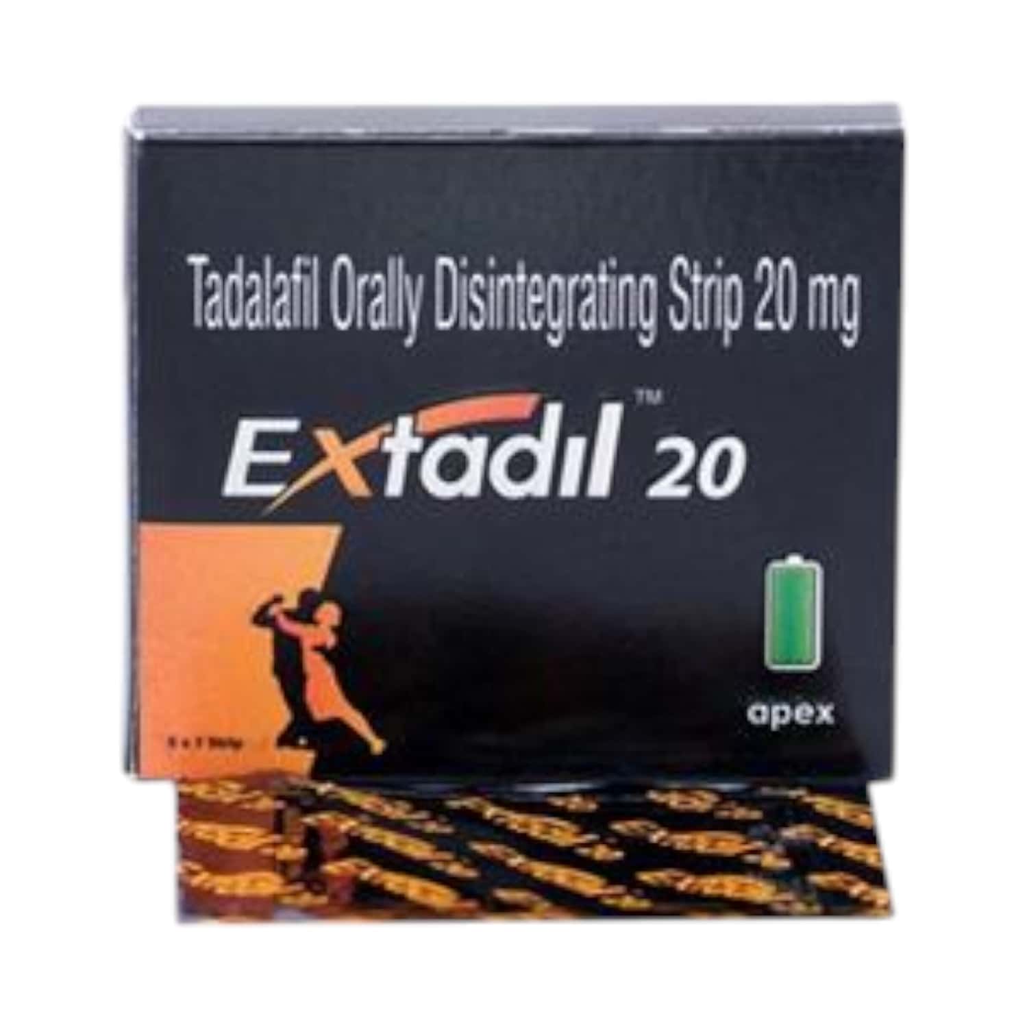 Extadil 20 MG Orally Disintegrating Strip (1): Uses, Side Effects ...