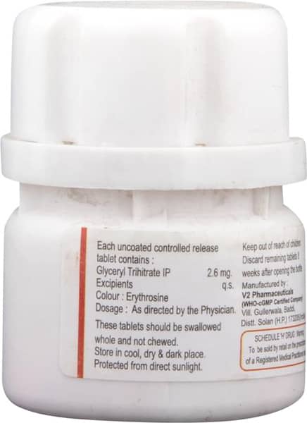 Ntgn 2.6mg Bottle Of 30 Tablets