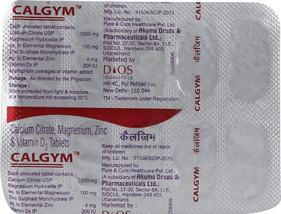Calgym Strip Of 10 Tablets