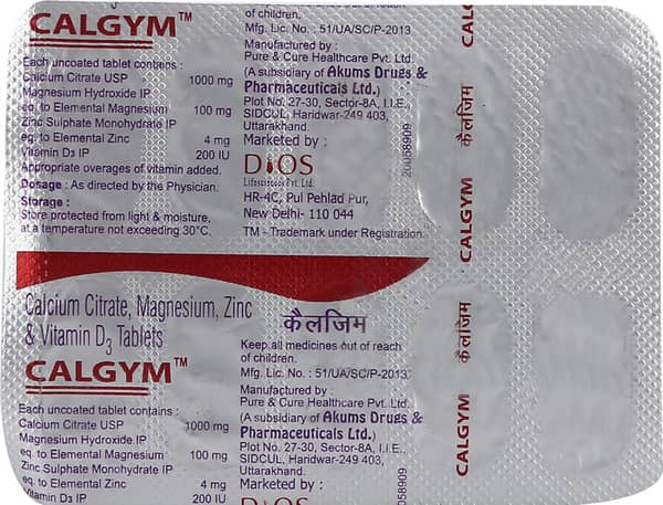 Calgym Strip Of 10 Tablets