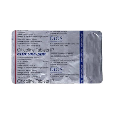 Citicure 500mg Strip Of 10 Tablets