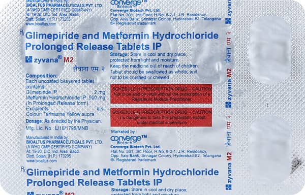 Zyvana M 2mg Tablet