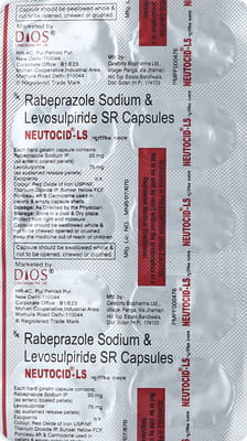 Neutocid Ls Strip Of 10 Capsules