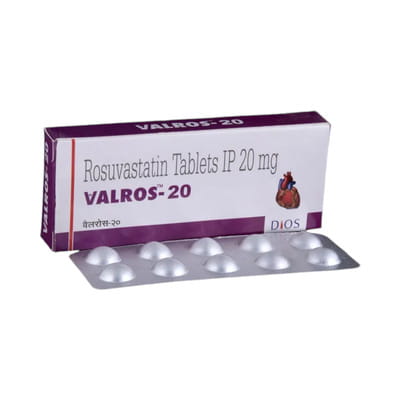 Valros 20mg Strip Of 10 Tablets