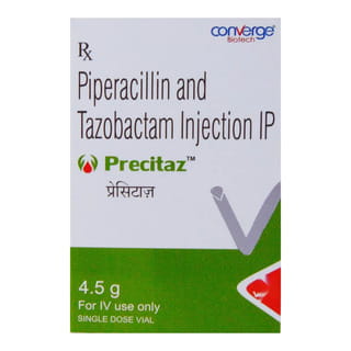 Precitaz 4.5Gm Dry Vial Of 1 Powder For Injection