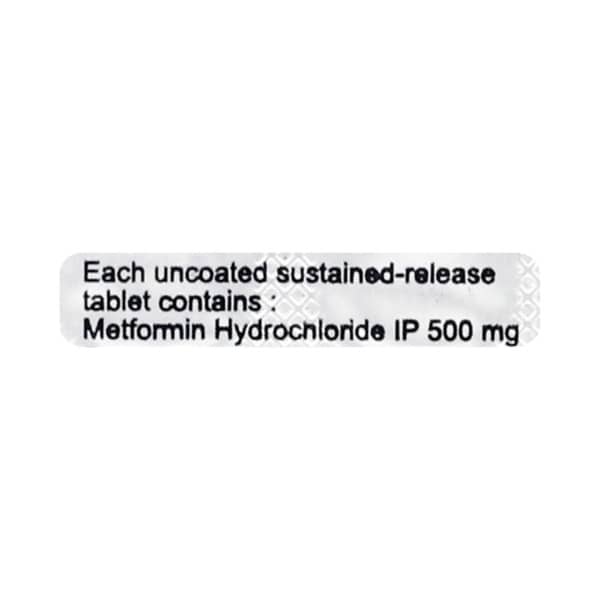 Vidmet Sr 500mg Strip Of 10 Tablets