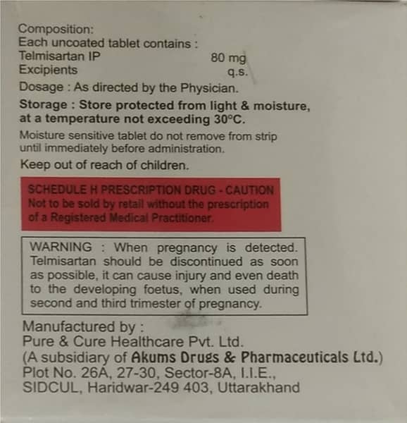 Vintel 80mg Strip Of 10 Tablets (Dios)