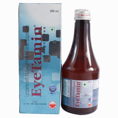 Eyetamin Sugar Free Bottle Of 200ml Suspension