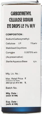 Cmc 1% Bottle Of 10ml Gel Eye Drops